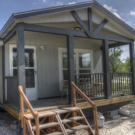exterior of cabin